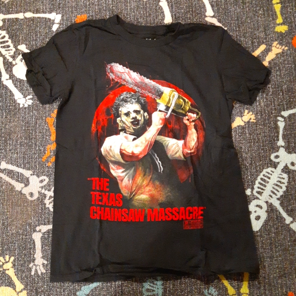 Texas Chainsaw Massacre shirt by Fright Rags, Size Small MINT